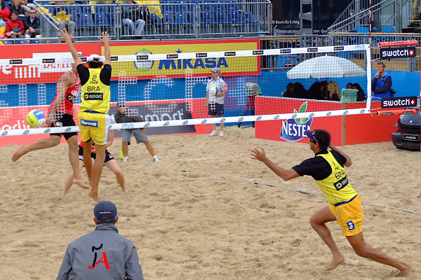 ricardo / emanuel (bra) vs reckermann / urbatzka (ger)